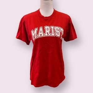 Yikes! | Red Marist T-Shirt | Size: M